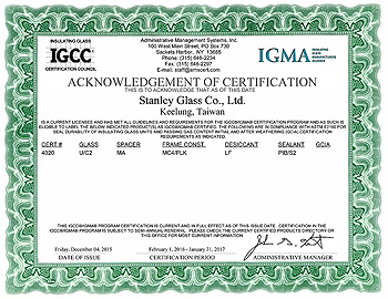 IGCC美國複層認證